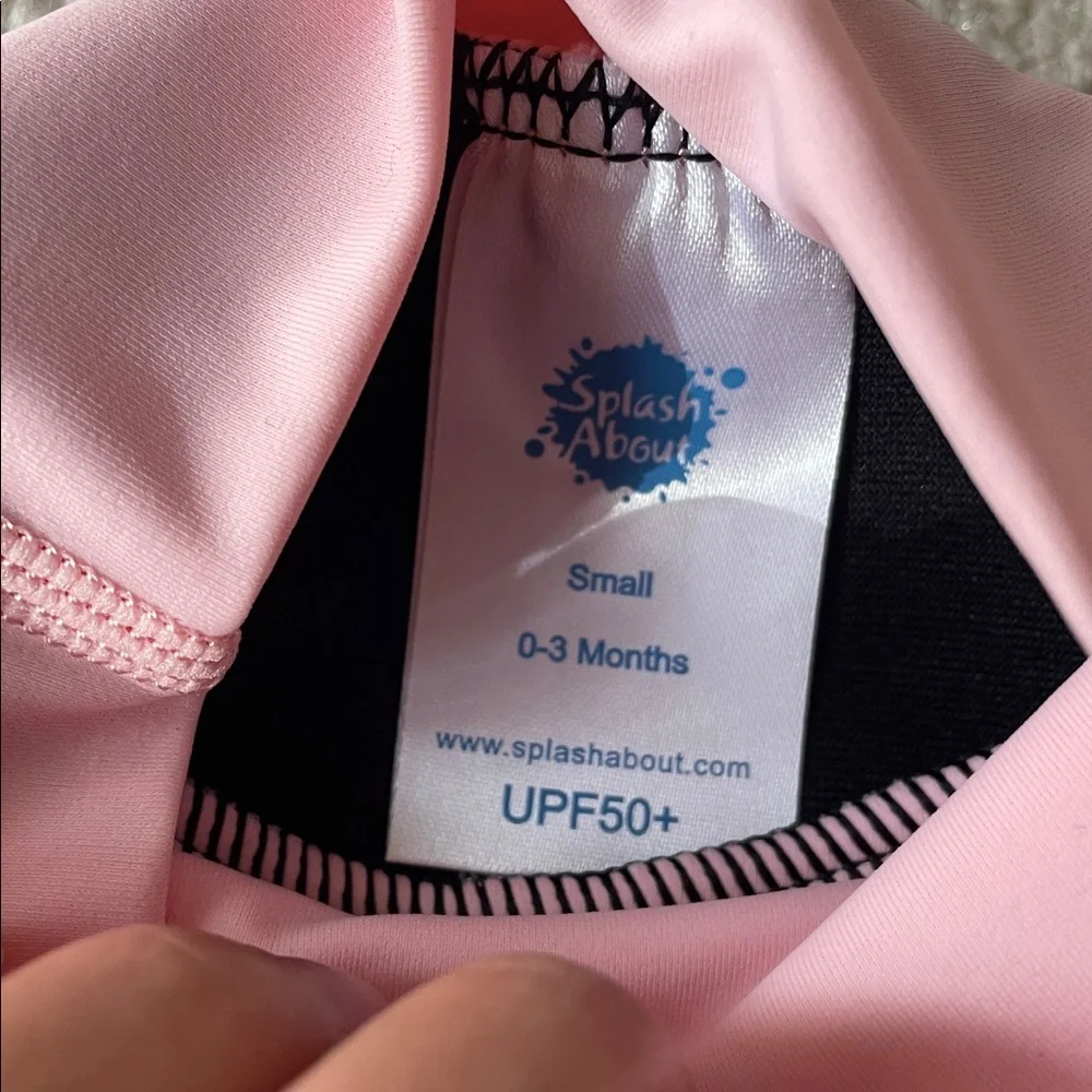 Splash About Pink Swim Diaper Size Small (0-3 M) 🥂